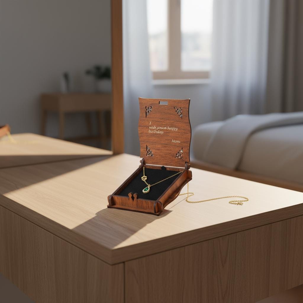 Zircon Drop Side Letter Necklace, Personalized Initial Pendant, 14K Gold Plated 925 Silver, Minimalist Dainty Christmas Personalized Gift