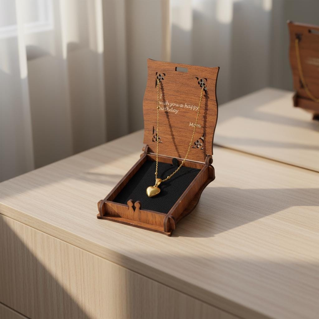 Dainty Bubble Heart Pendant, Minimalist 14K Gold Plated 925 Silver Necklace, Romantic Christmas Gift, Timeless Jewelry Gift for Her