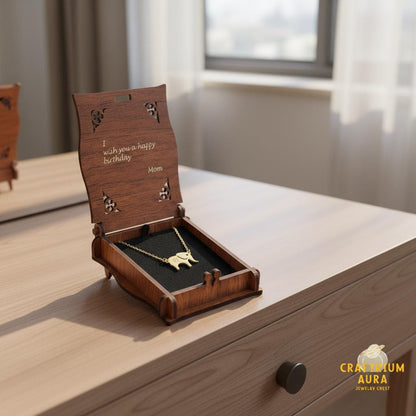 Personalized Handmade Elephant Initial Necklace, Dainty 925 Silver Gold Plated Custom Animal Charm Minimalist Jewelry Christmas Gift for Her