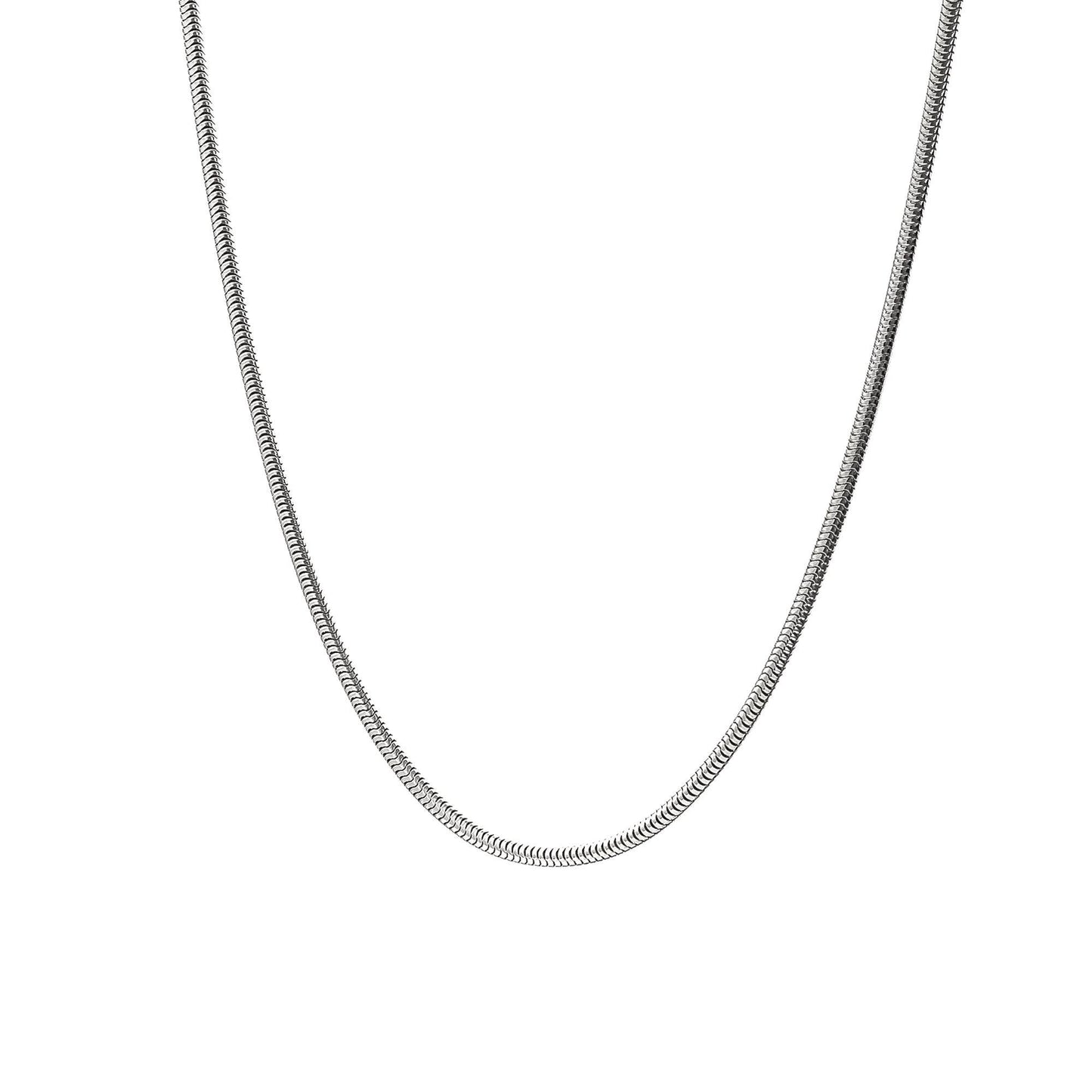 925 Sterling Silver Chain Necklace | Rope, Tondo, Square King, Spiga Styles for Men Women | Minimalist Jewelry, Chain for Charm Pendant